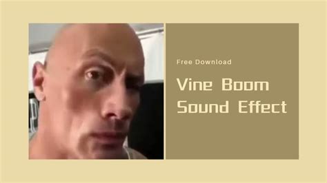 Description. The THE ROCK BOOM VINE meme sound belongs to the memes. In this category you have all sound effects, voices and sound clips to play, download and share. Find more sounds like the THE ROCK BOOM VINE one in the memes category page. Remember you can always share any sound with your friends on social media and other …